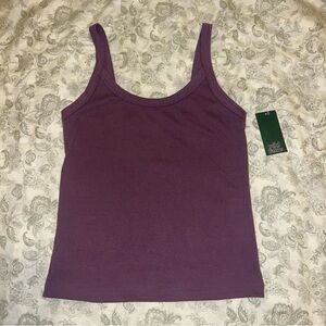 Wild Fable Deep Purple Tank Top Small